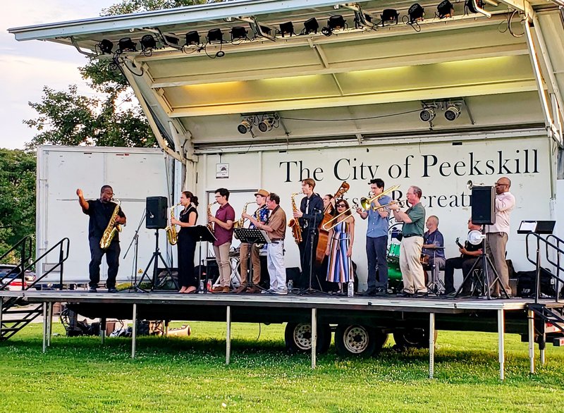The CCC Ensemble performing live at Jazz at Ray Blue Way