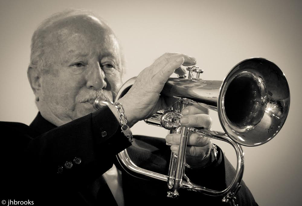 Philip G. Miller playing flugelhorn