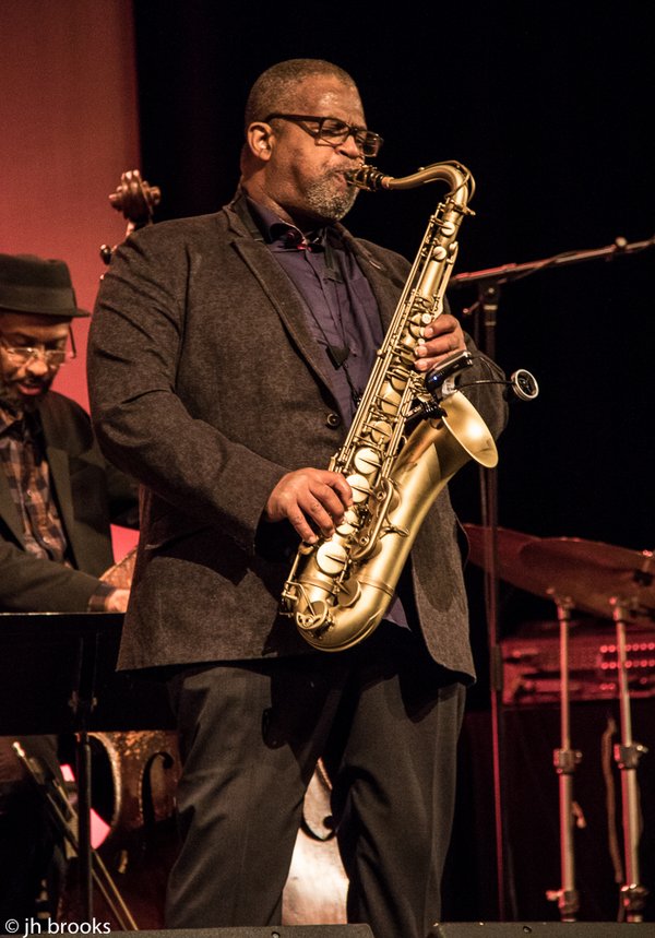 Ray Blue performing on stage